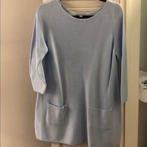 NWOT COS Light Blue Tunic Sweater